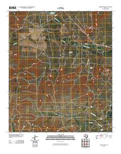 Cumbie Draw 2010 topographic map thumbnail