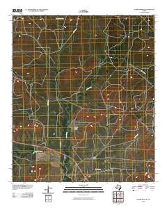 Cumbie Draw NE 2010 topographic map thumbnail