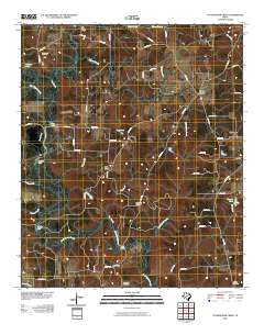 Cunningham Creek 2010 topographic map thumbnail