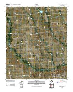 Commerce North 2010 topographic map thumbnail