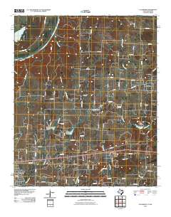 Callisburg 2010 topographic map thumbnail