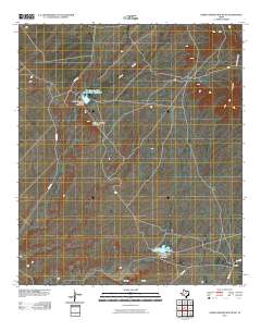 Campo Grande Mountain 2010 topographic map thumbnail