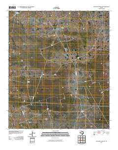 Cheyenne Draw SE 2010 topographic map thumbnail