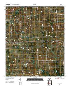 Cookville 2010 topographic map thumbnail