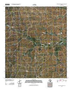 Coon Dive Draw NW 2010 topographic map thumbnail