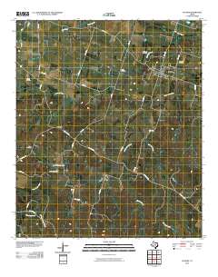 Gustine 2010 topographic map preview