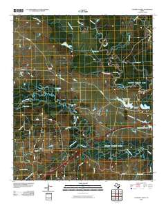 Coopers Chapel 2010 topographic map thumbnail