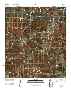 Cushing 2010 topographic map preview