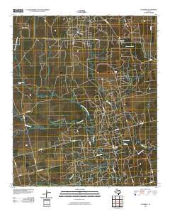 Cuthbert 2010 topographic map thumbnail