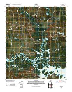 Corley 2010 topographic map thumbnail