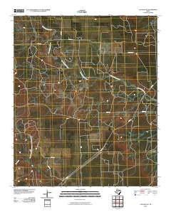 Cap Rock SE 2010 topographic map thumbnail