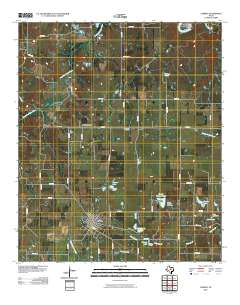 Carbon 2010 topographic map thumbnail