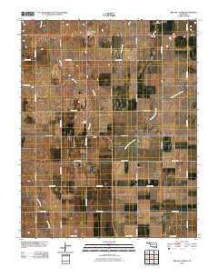 Bryans Corner 2010 topographic map thumbnail