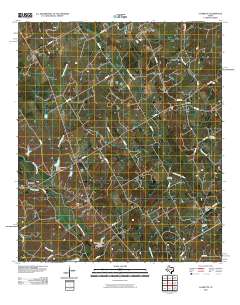 Clairette 2010 topographic map thumbnail