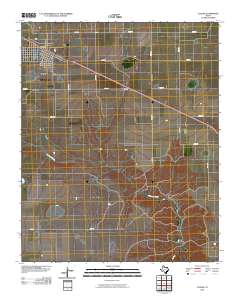 Claude 2010 topographic map thumbnail