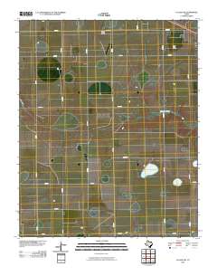 Claude SW 2010 topographic map thumbnail