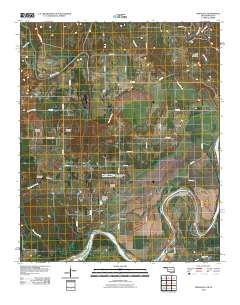 Frogville 2010 topographic map thumbnail