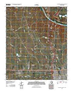 Gainesville North 2010 topographic map thumbnail