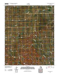 Dickens North 2010 topographic map thumbnail