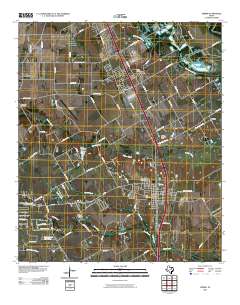 Ferris 2010 topographic map thumbnail
