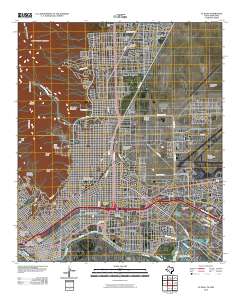 El Paso 2010 topographic map thumbnail