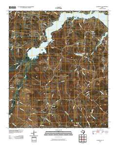Elderville 2010 topographic map thumbnail