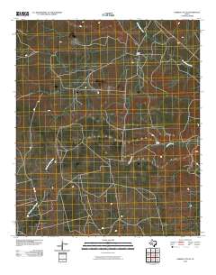 Garden City NE 2010 topographic map thumbnail