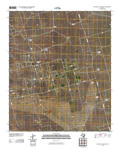 Five Wells Ranch SW 2010 topographic map thumbnail