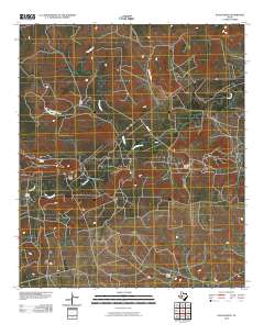 Glass Ranch 2010 topographic map thumbnail