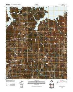 Douglassville 2010 topographic map thumbnail