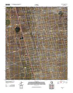 Florey 2010 topographic map thumbnail