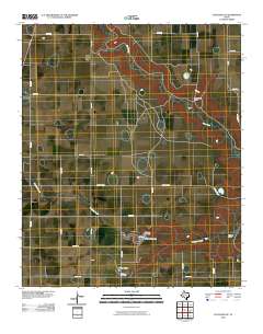 Floydada SE 2010 topographic map thumbnail