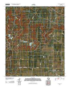 Fluvanna 2010 topographic map thumbnail