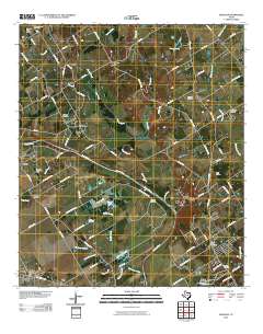 Gholson 2010 topographic map thumbnail