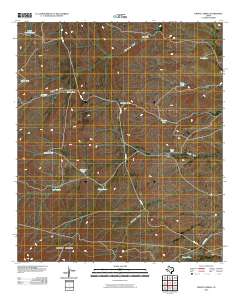 Emory Corral 2010 topographic map thumbnail