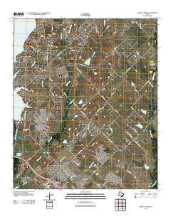 Forney North 2011 topographic map thumbnail