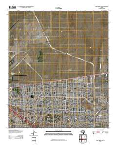 Fort Bliss SE 2010 topographic map thumbnail