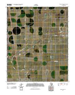 Dumas North 2010 topographic map thumbnail
