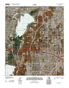 Duncanville 2010 topographic map thumbnail