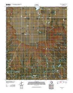 Gilliland 2010 topographic map thumbnail