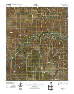 Dunlap 2010 topographic map thumbnail