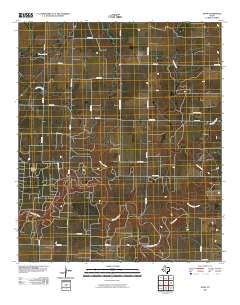 Dunn 2010 topographic map thumbnail