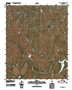 Franklin Bend 2010 topographic map thumbnail