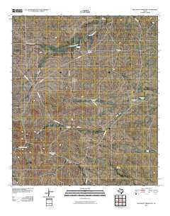 Dellahunt Draw East 2010 topographic map thumbnail