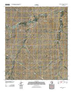 Derrick Draw 2010 topographic map thumbnail