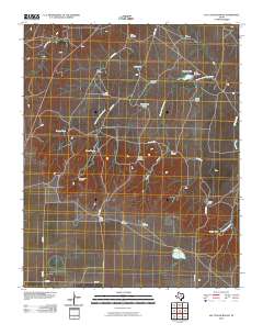 Jay Taylor Ranch 2010 topographic map thumbnail
