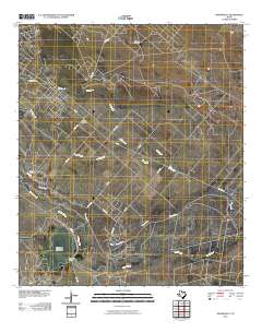 Grandfalls 2010 topographic map thumbnail