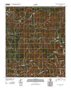 Hoover Mountain 2010 topographic map thumbnail