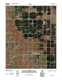 Hartley SW 2010 topographic map thumbnail