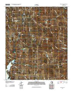 Hope Pond 2010 topographic map thumbnail